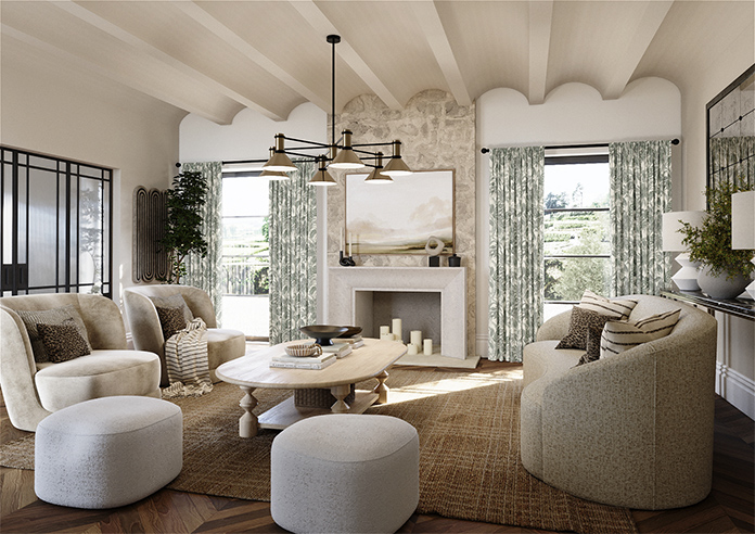 Maui, Green Ink - Made to Measure Curtains - Image 7